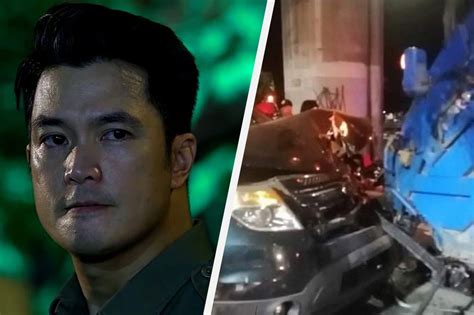 Apologetic Diether Ocampo feeling better after road crash.